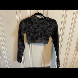 Gym shark long sports bra